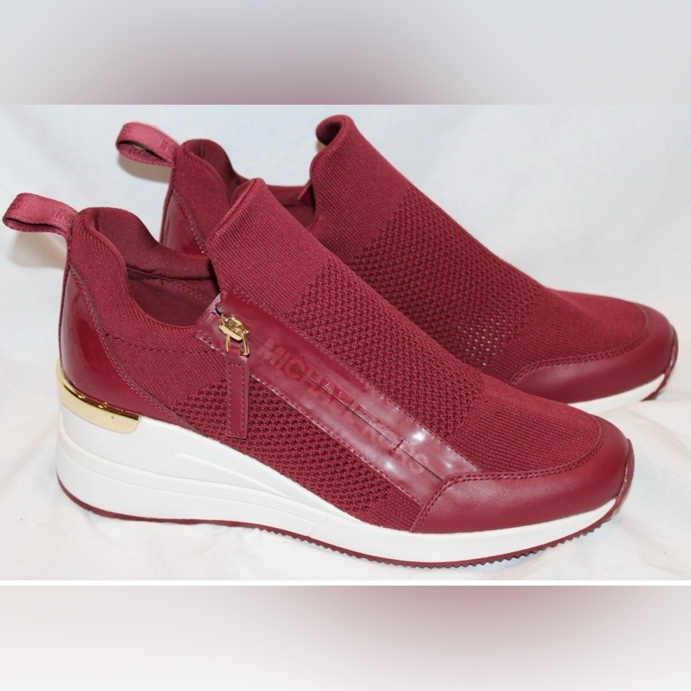 Michael Kors Willis wedge trainers Mulberry